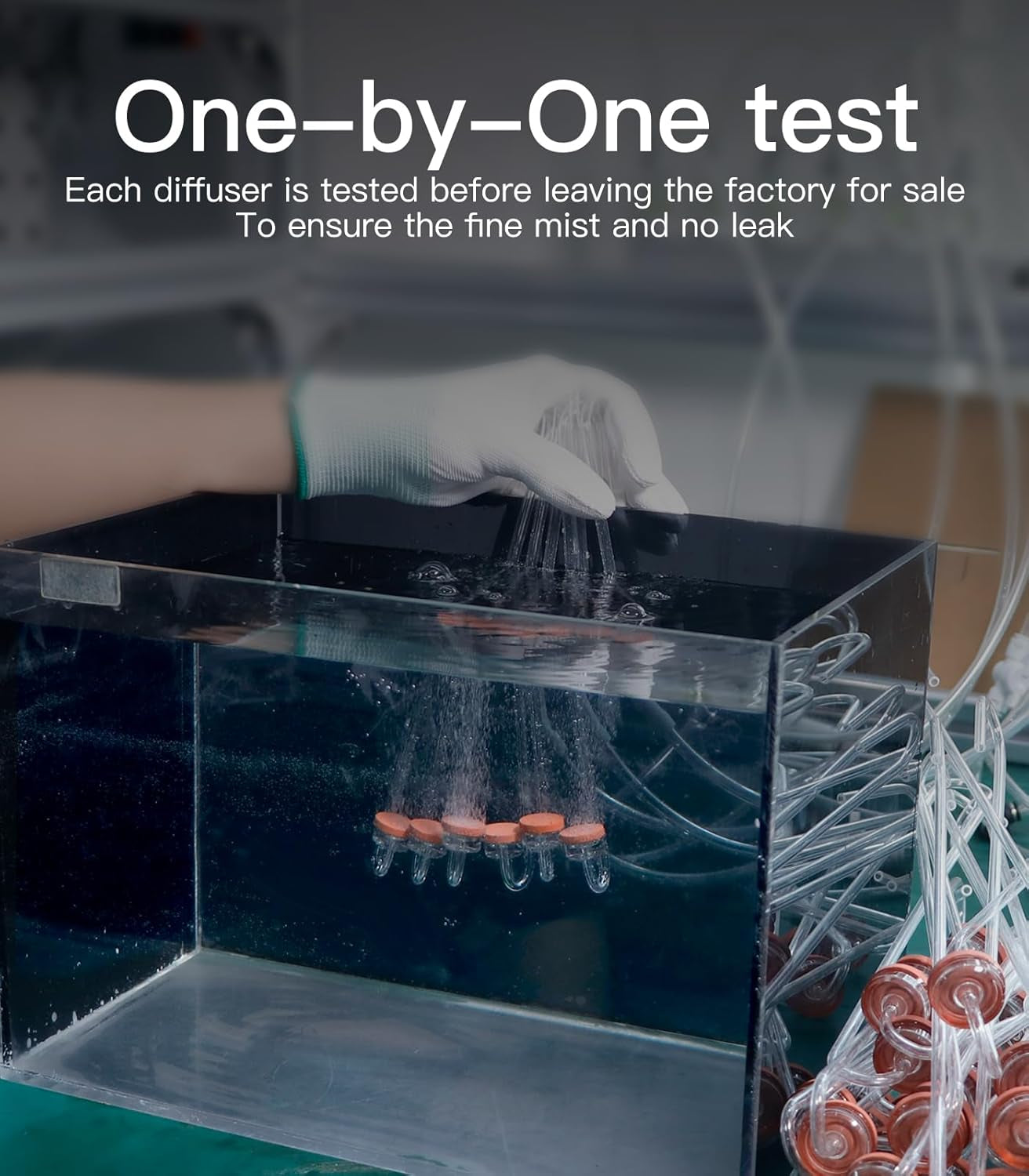 CO2 Diffuser for Aquarium Plant Mini CO2 Atomizer, U-Shaped-S