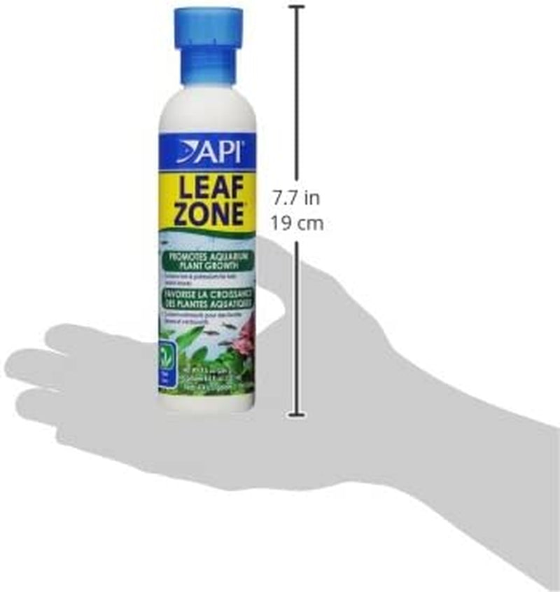 LEAF ZONE Freshwater Aquarium Plant Fertilizer 8-Ounce Bottle