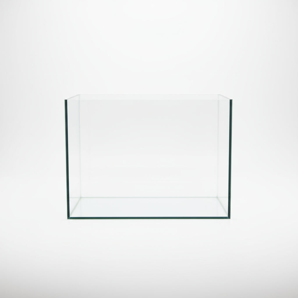 3 Gallon Ultra Clear Glass Fish Tank, Rimless Low Iron Aquarium for Betta/Nano/Goldfish/Snail/Shrimp, Small Fish Tank with Fish Net & Cleaning Tools