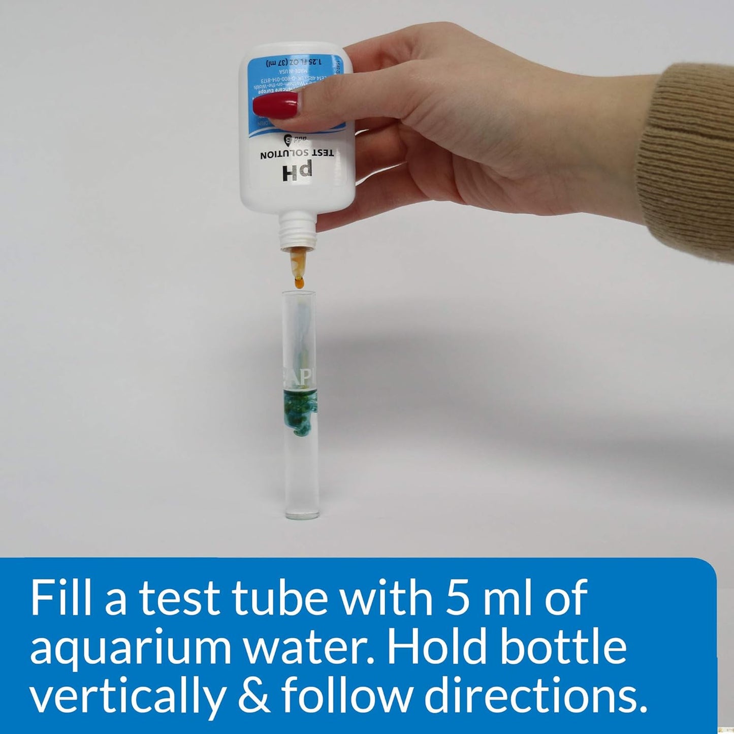 Ph TEST & ADJUSTER KIT 250-Test Freshwater Aquarium Water Ph Test and Adjuster Kit