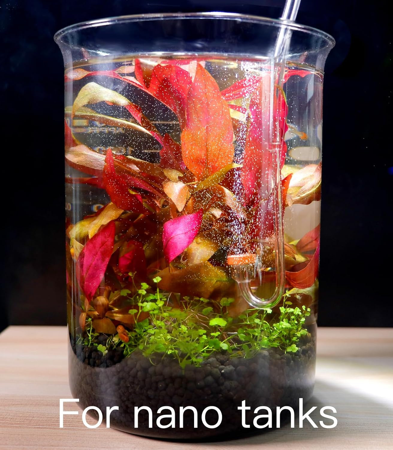 CO2 Diffuser for Aquarium Plant Mini CO2 Atomizer, U-Shaped-S