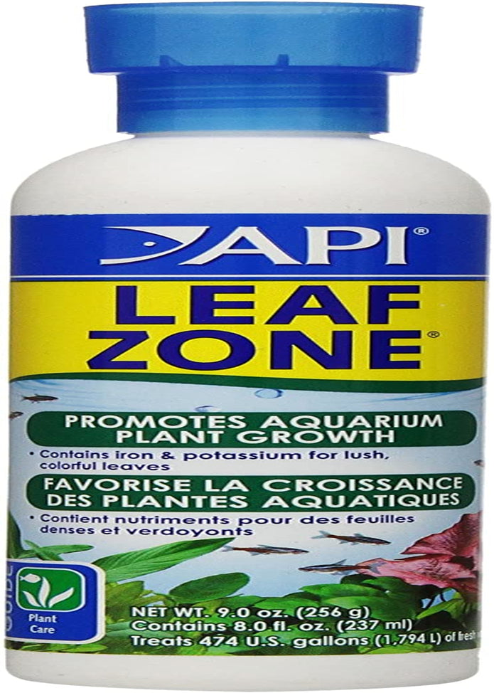 LEAF ZONE Freshwater Aquarium Plant Fertilizer 8-Ounce Bottle