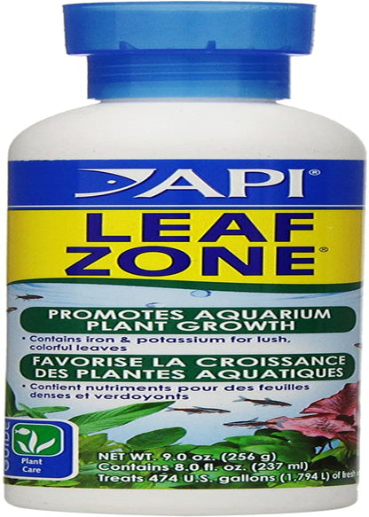 LEAF ZONE Freshwater Aquarium Plant Fertilizer 8-Ounce Bottle