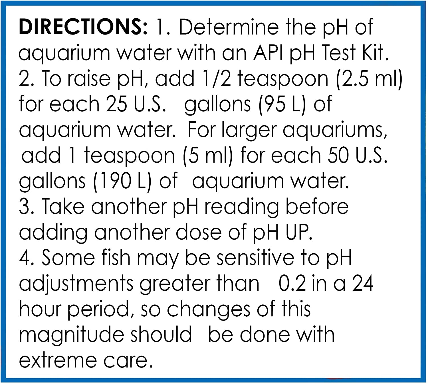 Ph up Freshwater Aquarium Water Ph Raising Solution for Fish,4-Ounce Bottle, Brown