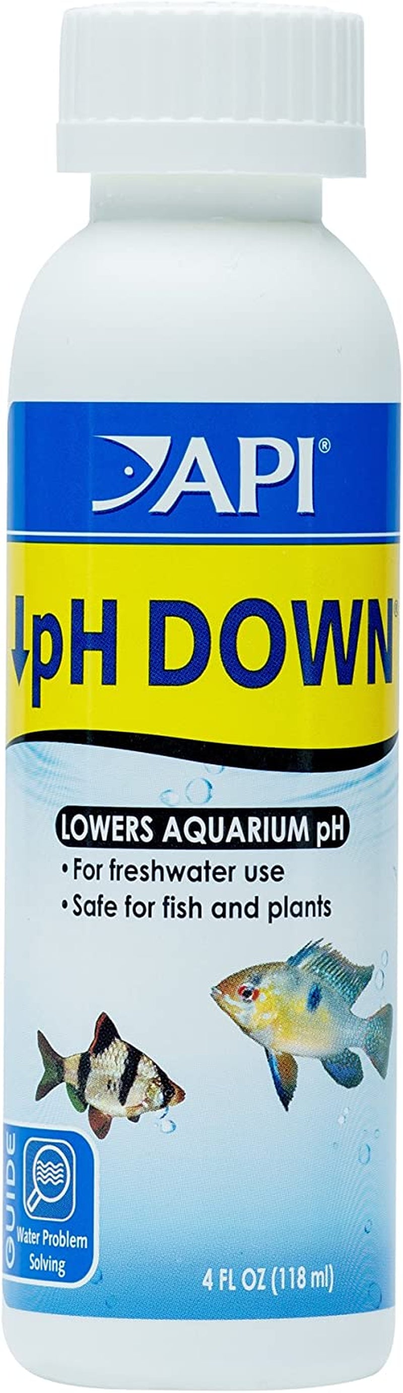 Ph down Freshwater Aquarium Water Ph Reducing Solution 4-Ounce Bottle