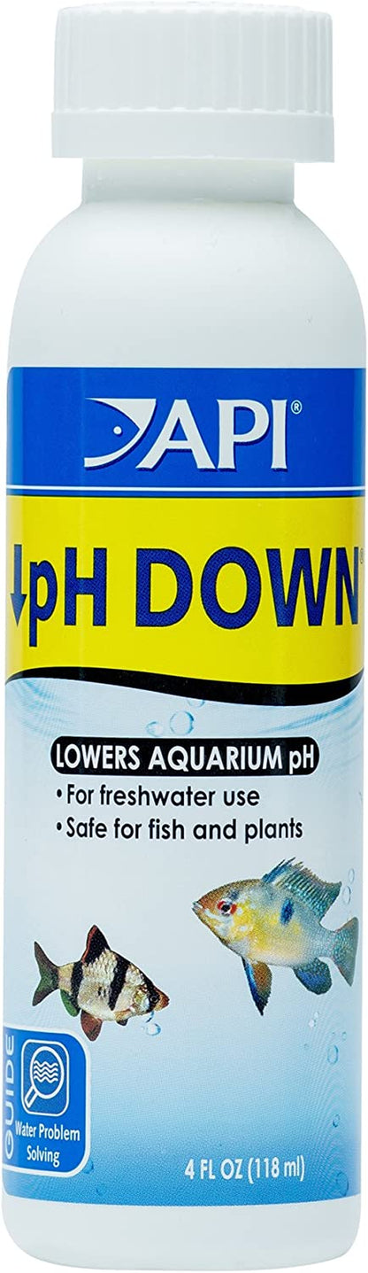 Ph down Freshwater Aquarium Water Ph Reducing Solution 4-Ounce Bottle