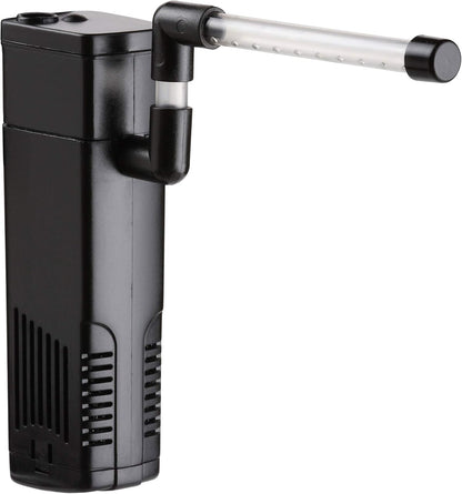 Aquarium Internal Filter, Submersible Power Filter with Multiple Function for Fish Tanks 2 to 5 Gallon, 40 GPH, 3.5W